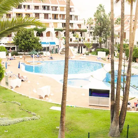 2 Min Walk To Beach - Private Solarium Bungalow Lägenhet Playa de las Americas (Tenerife)